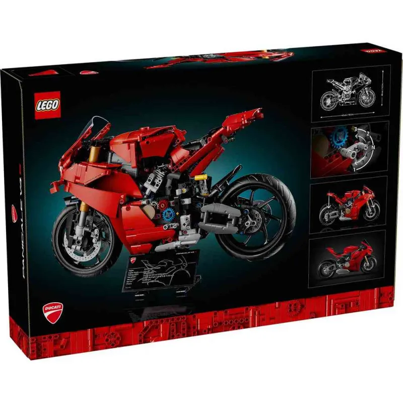 LEGO TECHNIC DUCATI PANIGALE V4 S MOTORCYCLE 