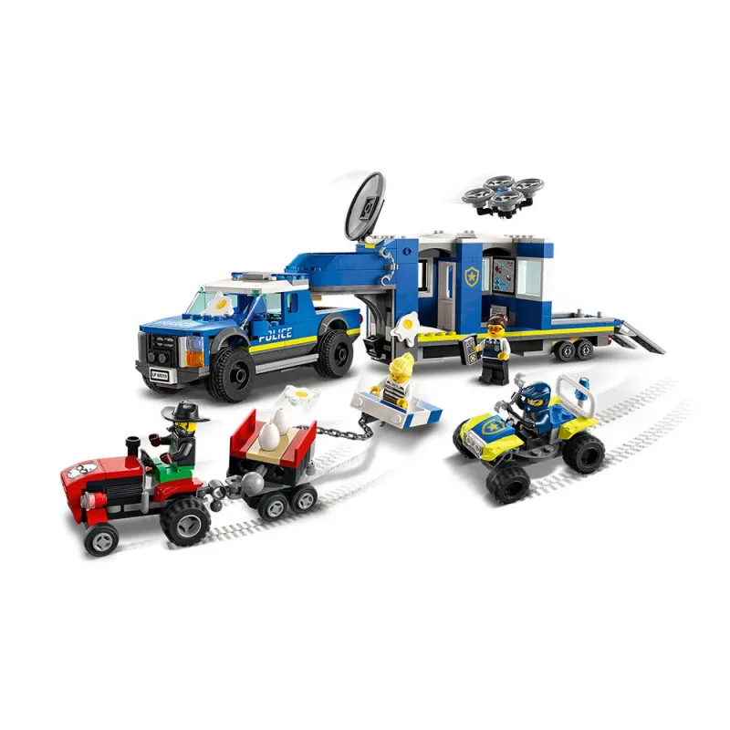 LEGO CITY POLICE MOBILE COMMAND TRUCK