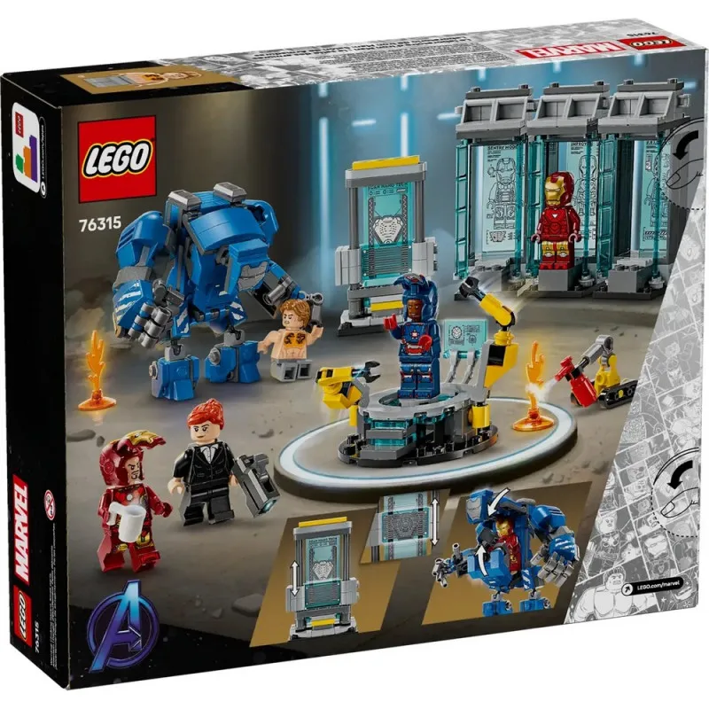 LEGO Iron Man's Laboratory: Hall..