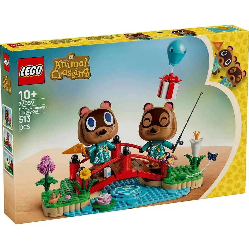 LEGO ANIMAL CROSSING TIMMY TOMMYS FUN DAY OUT 