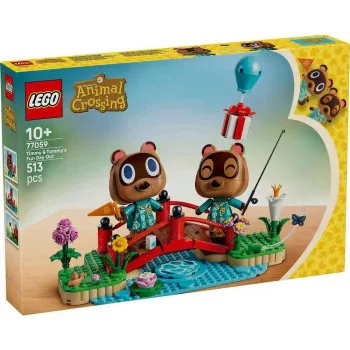 LEGO ANIMAL CROSSING TIMMY TOMMYS FUN DAY OUT 