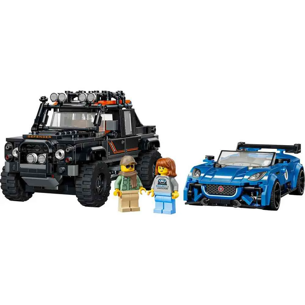 LEGO SPEED CHAMPIONS JAGUAR PROJECT 7 LAND ROVER... 