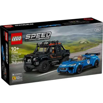 LEGO SPEED CHAMPIONS JAGUAR PROJECT 7 LAND ROVER... 