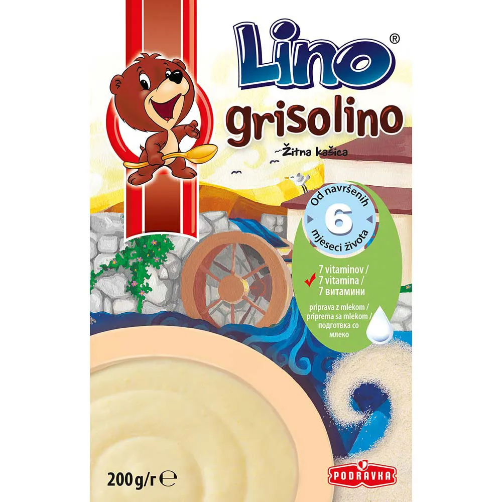 PODRAVKA LINO GRISOLINO 200G 