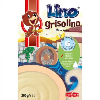 PODRAVKA LINO GRISOLINO 200G 