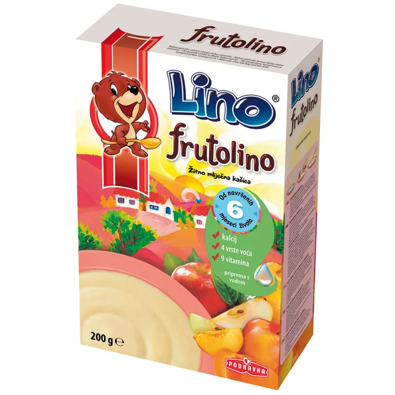 PODRAVKA LINO FRUTOLINO 200 G KUT