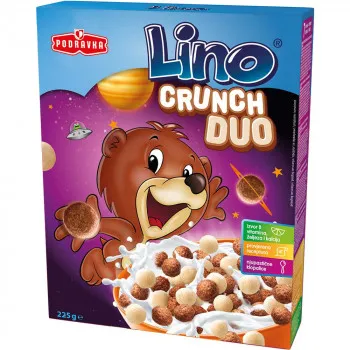PODRAVKA LINO CRUNCH DUO 225G 