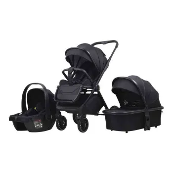 LA MAMA ALVI KOLICA ZA BEBE 3U1   BLACK 
