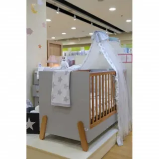 SANTA BEBE DRVENI KREVETAC FLORA 140X70 