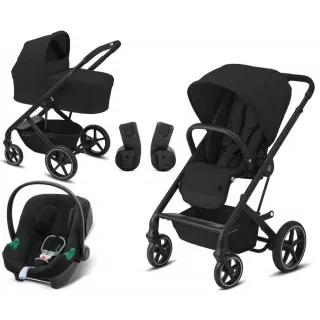 CYBEX KOLICA TRIO SISTEM BALIOS S LUX DEEP BLACK