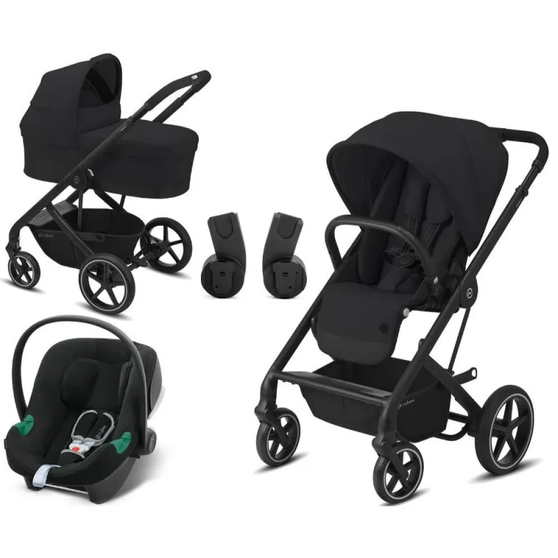CYBEX KOLICA TRIO SISTEM BALIOS S LUX DEEP BLACK