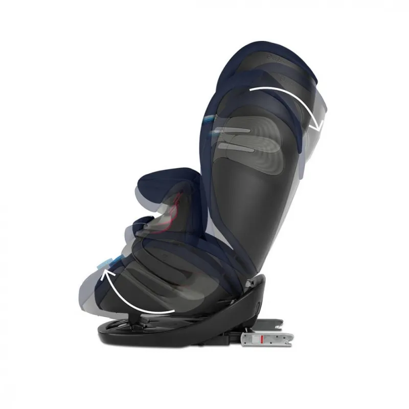 CYBEX AUTO SEDISTE 1/2/3 (9-36KG) PALLAS S-FIX GRANITE BLACK