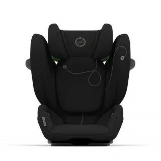 CYBEX AUTO SEDISTE I-SIZE (100-150CM) SOLUTION G MOON BLACK 