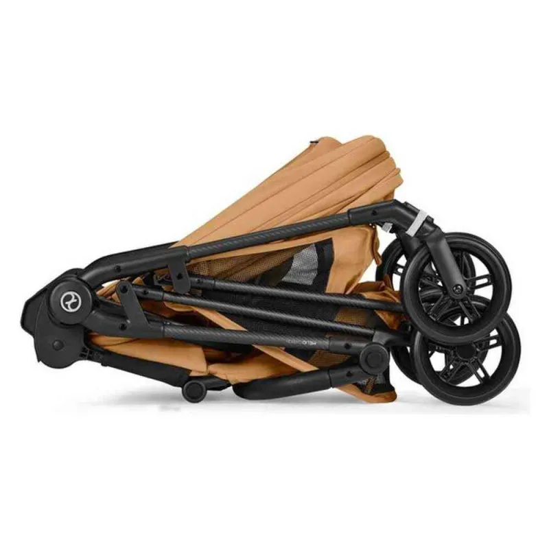 CYBEX KOLICA MELIO CARBON CINNAMON YELOW 