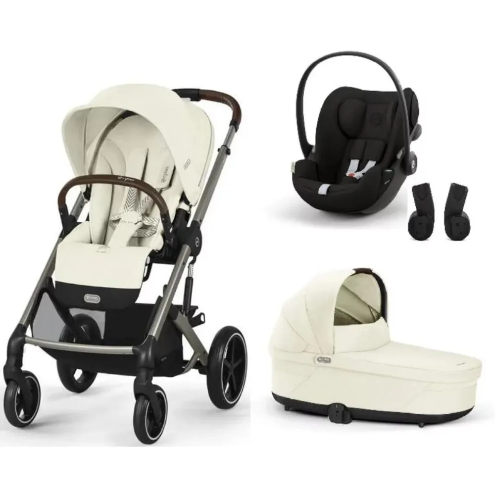 CYBEX KOLICA TRIO SISTEM BALIOS S LUX TAUPE RAM SEASHELL BEIGE 