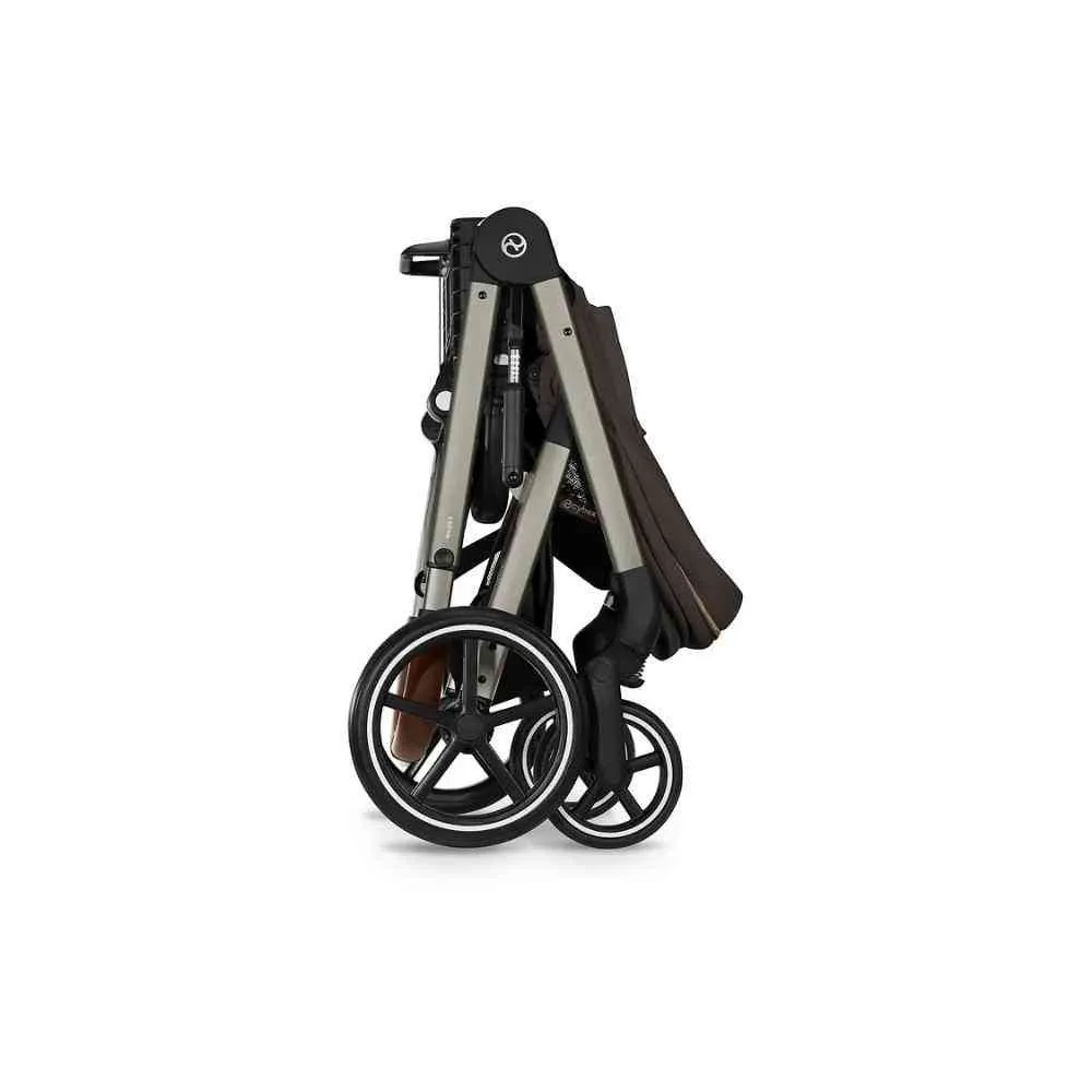 CYBEX KOLICA TRIO SISTEM BALIOS S LUX TAUPE RAM CHOCOLATE BROWN 