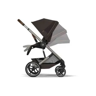 CYBEX KOLICA TRIO SISTEM BALIOS S LUX TAUPE RAM CHOCOLATE BROWN 