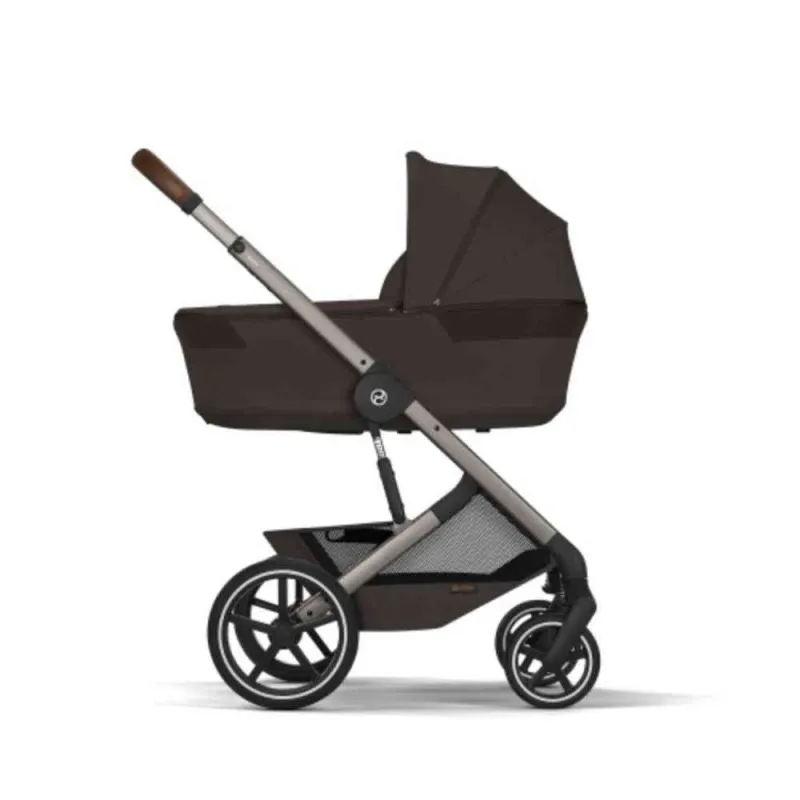 CYBEX KOLICA TRIO SISTEM BALIOS S LUX TAUPE RAM CHOCOLATE BROWN 