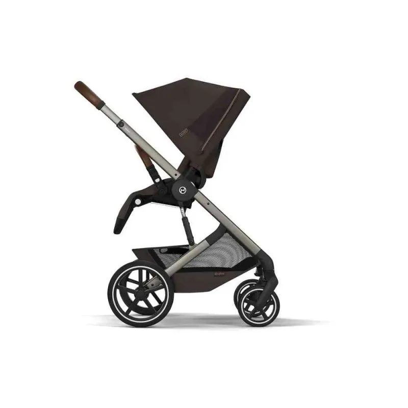 CYBEX KOLICA TRIO SISTEM BALIOS S LUX TAUPE RAM CHOCOLATE BROWN 