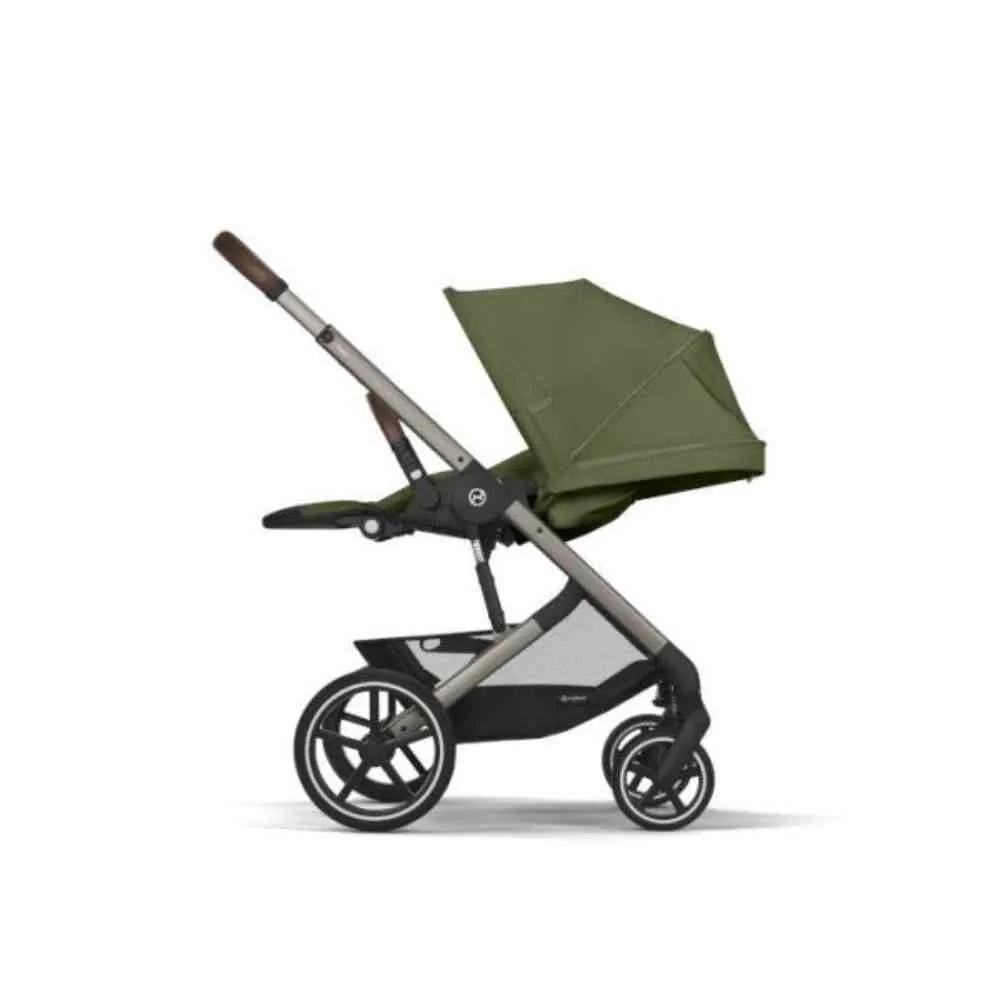 CYBEX KOLICA TRIO SISTEM BALIOS S LUX TAUPE RAM MOSS GREEN 