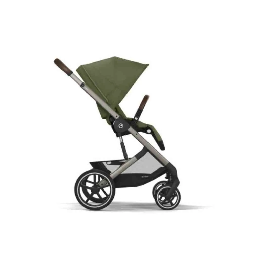 CYBEX KOLICA TRIO SISTEM BALIOS S LUX TAUPE RAM MOSS GREEN 