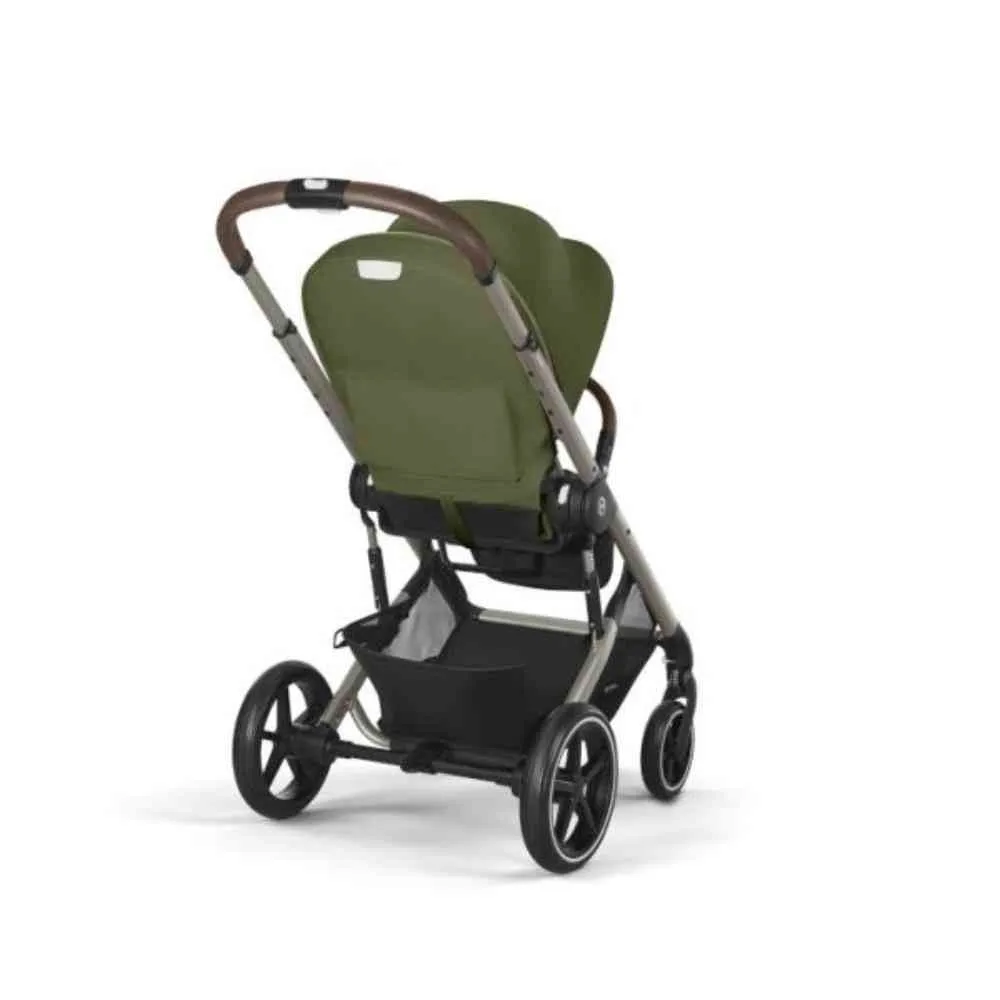 CYBEX KOLICA TRIO SISTEM BALIOS S LUX TAUPE RAM MOSS GREEN 