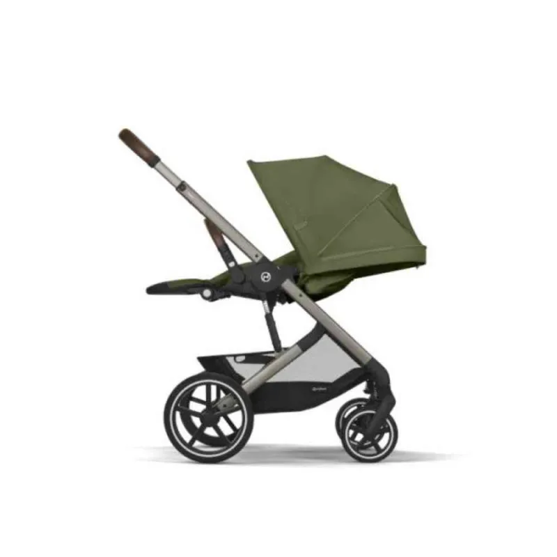 CYBEX KOLICA TRIO SISTEM BALIOS S LUX TAUPE RAM MOSS GREEN 