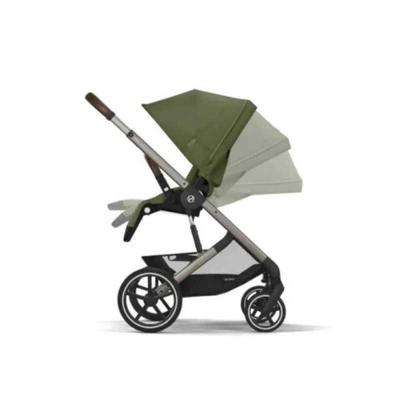 CYBEX KOLICA TRIO SISTEM BALIOS S LUX TAUPE RAM MOSS GREEN 