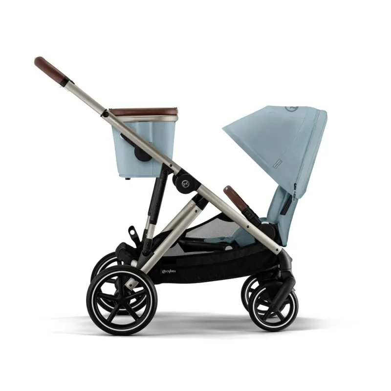 CYBEX KOLICA GAZELLE S TAUPE RAM SKY BLUE