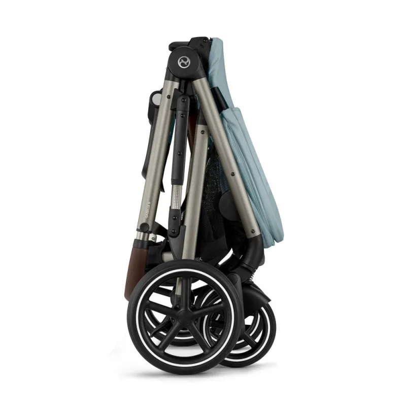 CYBEX KOLICA GAZELLE S TAUPE RAM SKY BLUE