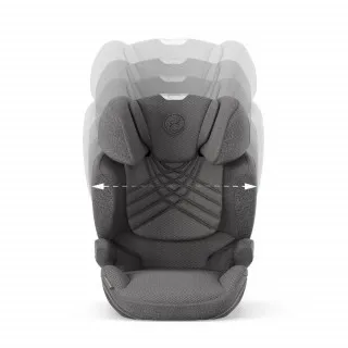 CYBEX AUTO SEDISTE I-SIZE (100-150CM) SOLUTION T I-FIX PLUS MIRAGE GREY