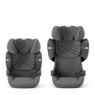 CYBEX AUTO SEDISTE I-SIZE (100-150CM) SOLUTION T I-FIX PLUS MIRAGE GREY