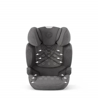 CYBEX AUTO SEDISTE I-SIZE (100-150CM) SOLUTION T I-FIX PLUS MIRAGE GREY