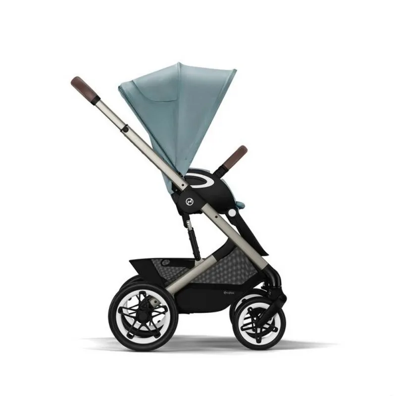 CYBEX KOLICA TALOS S TAUPE RAM SKY BLUE