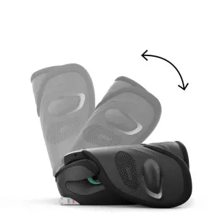 CYBEX AUTO SEDISTE I-SIZE (100-150CM) SOLUTION G2 I-FIX PLUS MOON BLACK 