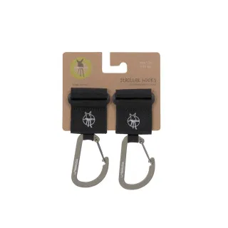 LASSIG KOPCA ZA TORBU I KOLICA BLACK 2 KOM 