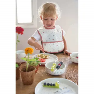LASSIG SET ZA JELO PORCELAN GARDEN EXPLORER SNAIL 