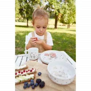 LASSIG SET ZA JELO PORCELAN TINY FARMER SHEEP GOOSE