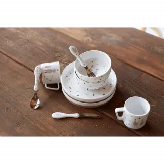 LASSIG SET ZA JELO PORCELAN TINY FARMER SHEEP GOOSE