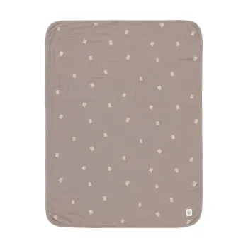 LASSIG CEBE MUSLIN SPOTS TAUPE (75 X 100 CM) 