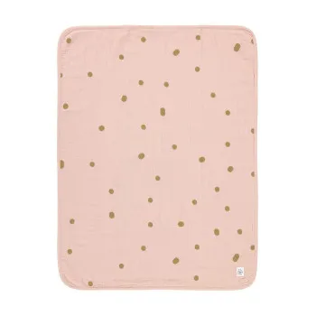 LASSIG CEBE MUSLIN DOTS POWDER PINK (75 X 100 CM) 