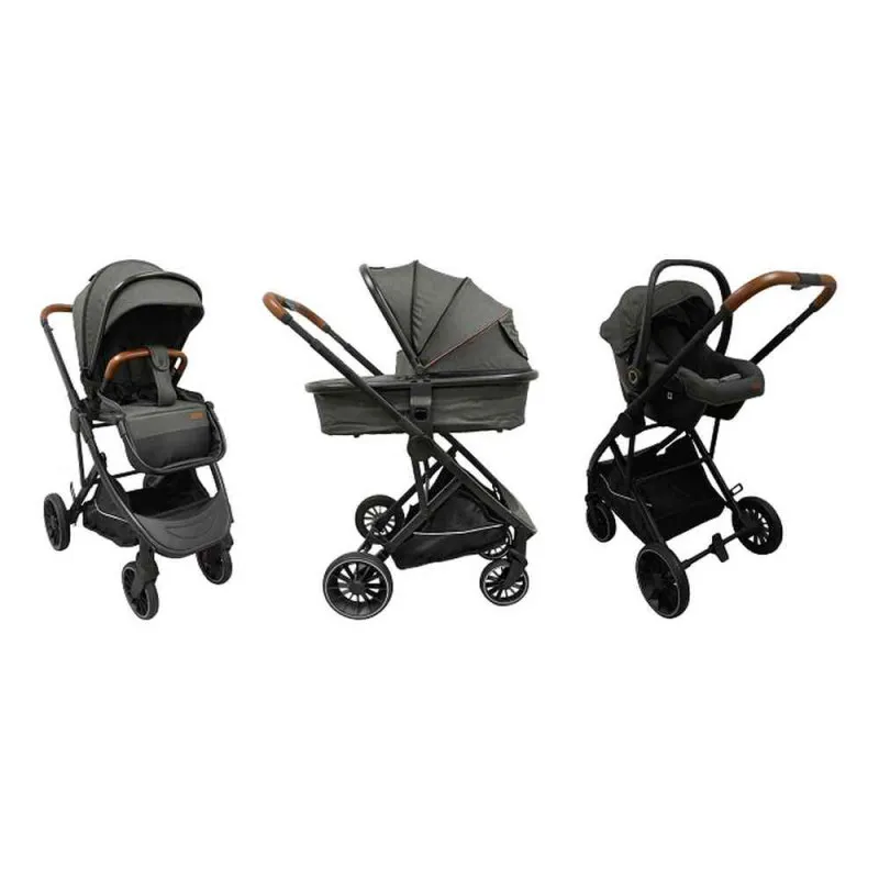 BBO KOLICA ZA BEBE 3U1 NEO (BD801) - DARK GREY