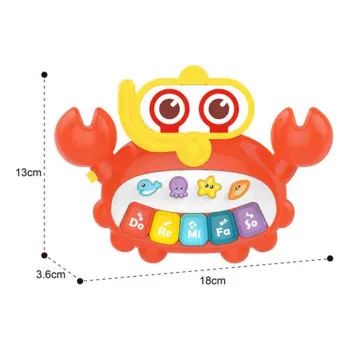 BBO TOYS IGRACKA MUZICKI INSTRUMENT - CRAB 18M I  (HE0535) 