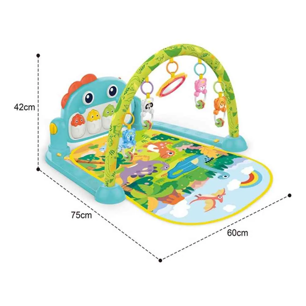 BBO TOYS PODLOGA ZA IGRU - PIANO DINO 0M I  (HE0643) 