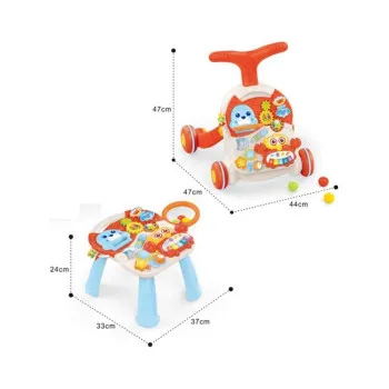 BBO TOYS 2U1 GURALICA I STO SA AKTIVNOSTIMA 12M I  (HE0829) 