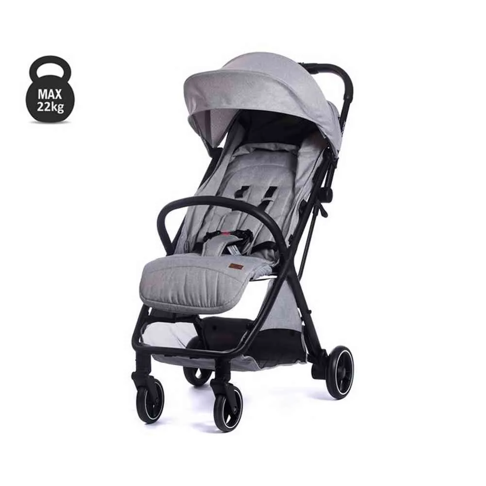 BBO KOLICA ZA BEBE (517) QUICK - ALL GREY 