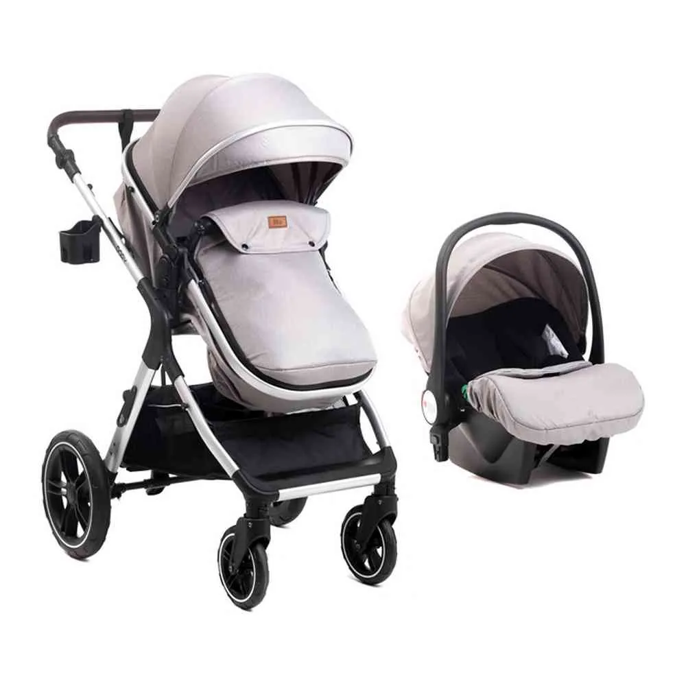 BBO KOLICA ZA BEBE (X1) DORY SET - GREY 