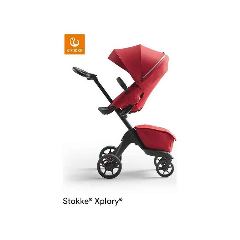 STOKKE KOLICA ZA BEBE XPLORY X - RUBY RED 
