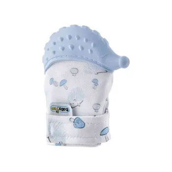 BABYJEM GLODALICA RUKAVICA HEDGEHOG - BLUE 