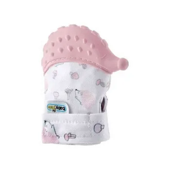 BABYJEM GLODALICA RUKAVICA HEDGEHOG - PINK 